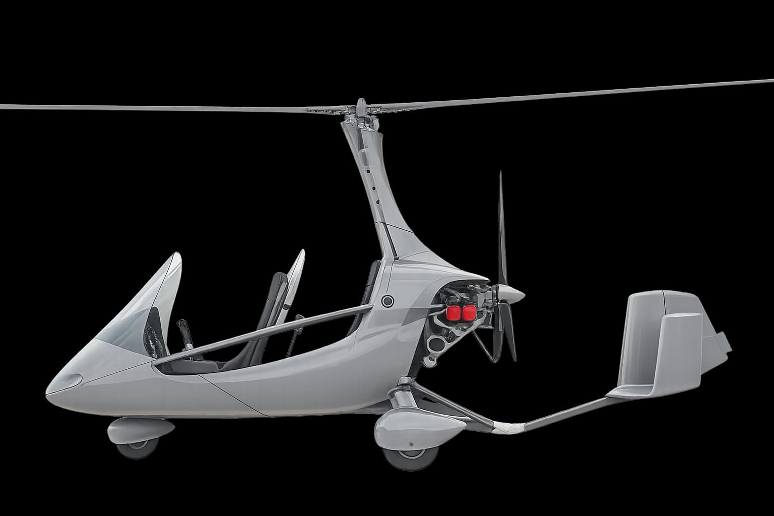 AutoGyro MTOsport gyrocopter in Grey Metallic