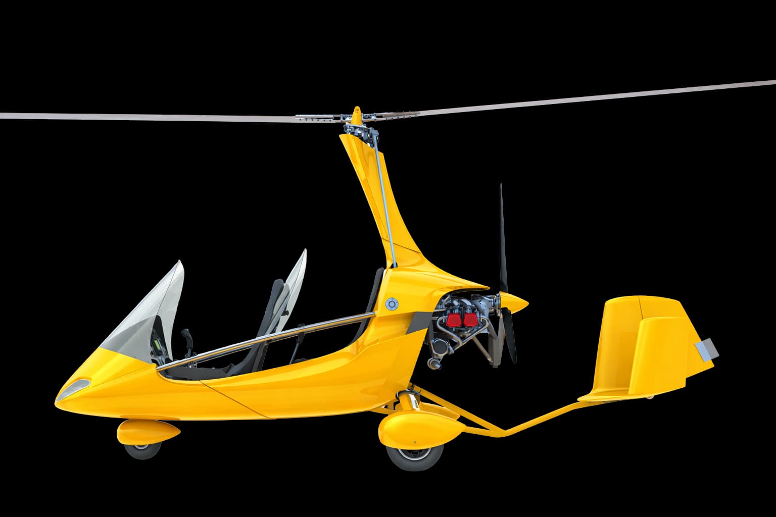 AutoGyro MTOsport gyrocopter in Racing Yellow